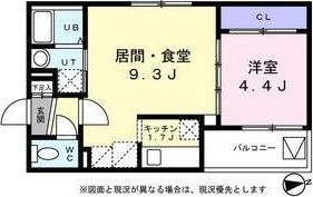 ボア ソルテ平岸の間取り画像