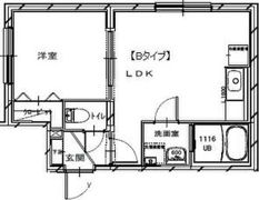 ローズ・アベニュー南郷通の間取り画像