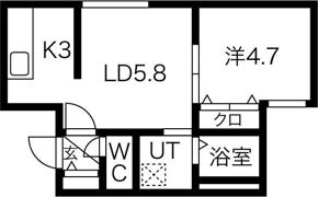 HORUSの間取り画像