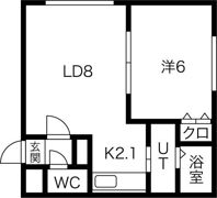 Chardonnay （シャルドネ）の間取り画像