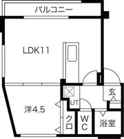 コンフォート2.5の間取り画像