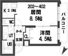 グランメールクラッセ13の間取り画像