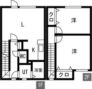 エクサーク ルビの間取り画像