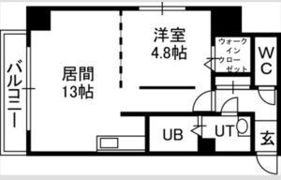 セルベッサ札幌レジデンスの間取り画像