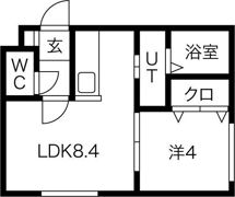 HOPE南7条の間取り画像