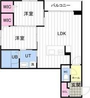 ONE YAMAHANAの間取り画像