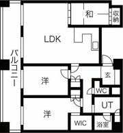 ラフォーレ札幌の間取り画像