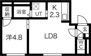 ブリランテ南郷の間取り画像