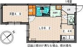 B，bloom 14の間取り画像