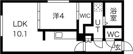 Persona平岸の間取り画像