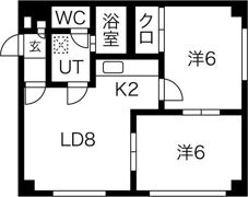 プレミエール月寒の間取り画像