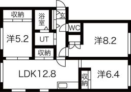 澄川コートの間取り画像