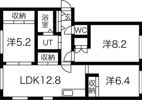 澄川コートの間取り画像