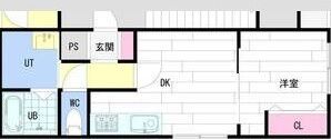 M・force月寒東の間取り画像