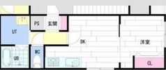 M・force月寒東の間取り画像