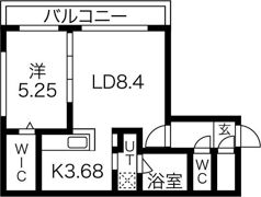 ガイアールS19の間取り画像