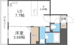 ガイアール南円山の間取り画像