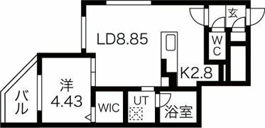 オハナ麻生の間取り画像