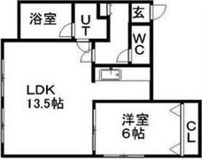 ローヤルハイツ宮の森壱番館の間取り画像