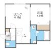 ヴィラメゾン菊水6条の間取り画像