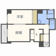 レフィナード北12条の間取り画像