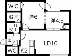 NOON栄通の間取り画像