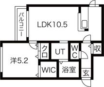 第12旭レジデンスの間取り画像