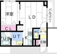 CARRERA環状通東の間取り画像