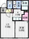 ルフェリ南郷の間取り画像