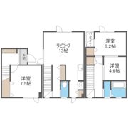 Harmonious山鼻の間取り画像
