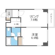 コンフォリア北三条の間取り画像
