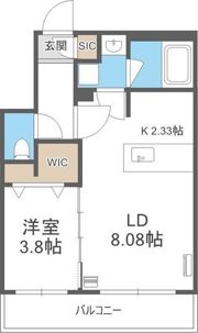 GEレジデンス栄通19の間取り画像