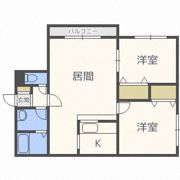 グランドウエスト円山弐番館の間取り画像