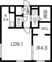 Elm GardenIの間取り画像