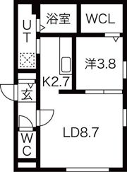 Roca Hassamu（ロカハッサム）の間取り画像