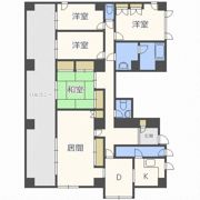 ラベンダー白石の間取り画像