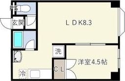 INOVE札幌南4条の間取り画像