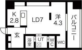 F006の間取り画像