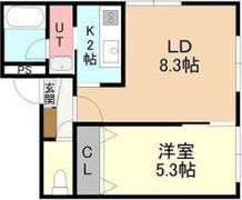 グランブルー本町の間取り画像