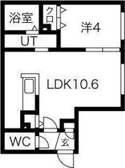 S-RESIDENCE桑園EASTの間取り画像