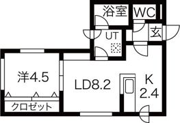 Cuteの間取り画像