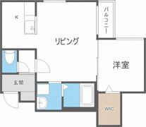 CREA NORTH15Bの間取り画像