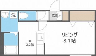 CREA NORTH15Aの間取り画像