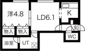 LEE SPACE新道東IIIの間取り画像