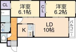 アルテ壱番館の間取り画像