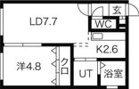リーフコート平岸の間取り画像