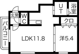 グランメールシャテロの間取り画像