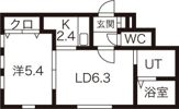 ブリリアントRの間取り画像