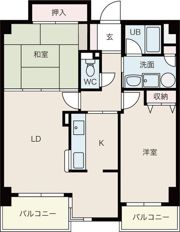 プレステージIIの間取り画像