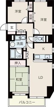 プレステージIIの間取り画像